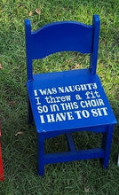 Load image into Gallery viewer, Time-out Chair